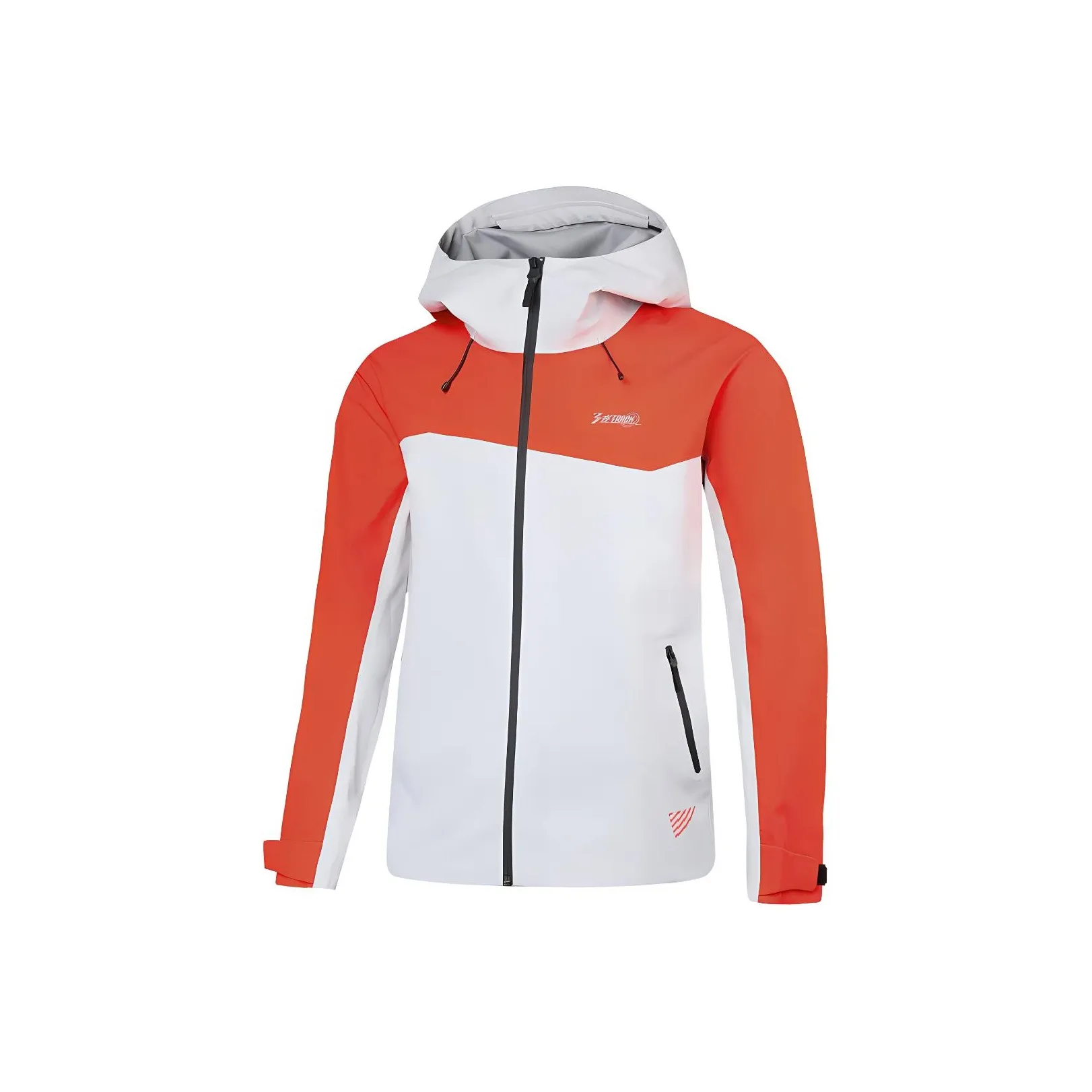 361° RUNNING Collection Ветрозащитный Теплоизоляционный Ветровка Мужской LIGHTHOUSE Серый Пламенно-оранжевый