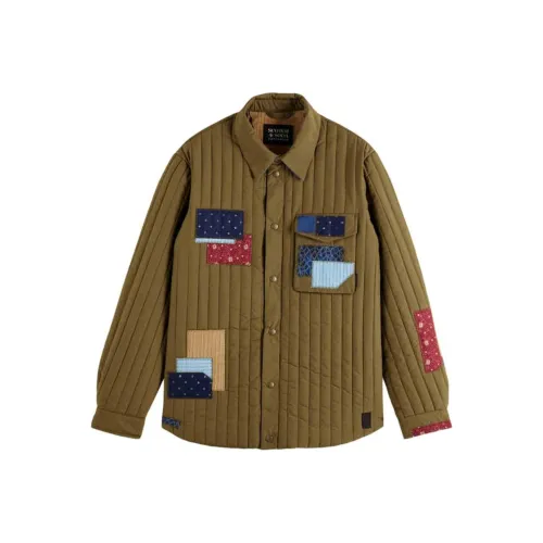 Scotch&Soda Хаки Мужские Куртки