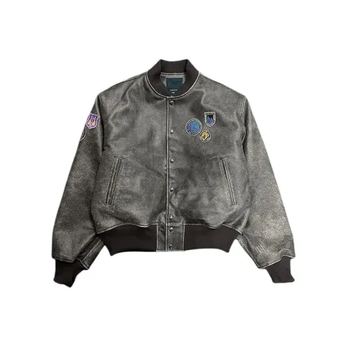 Undermycar FW24 Серый белый Мужские Куртки