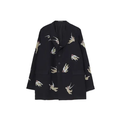 Yohji Yamamoto Черная Мужская Куртка