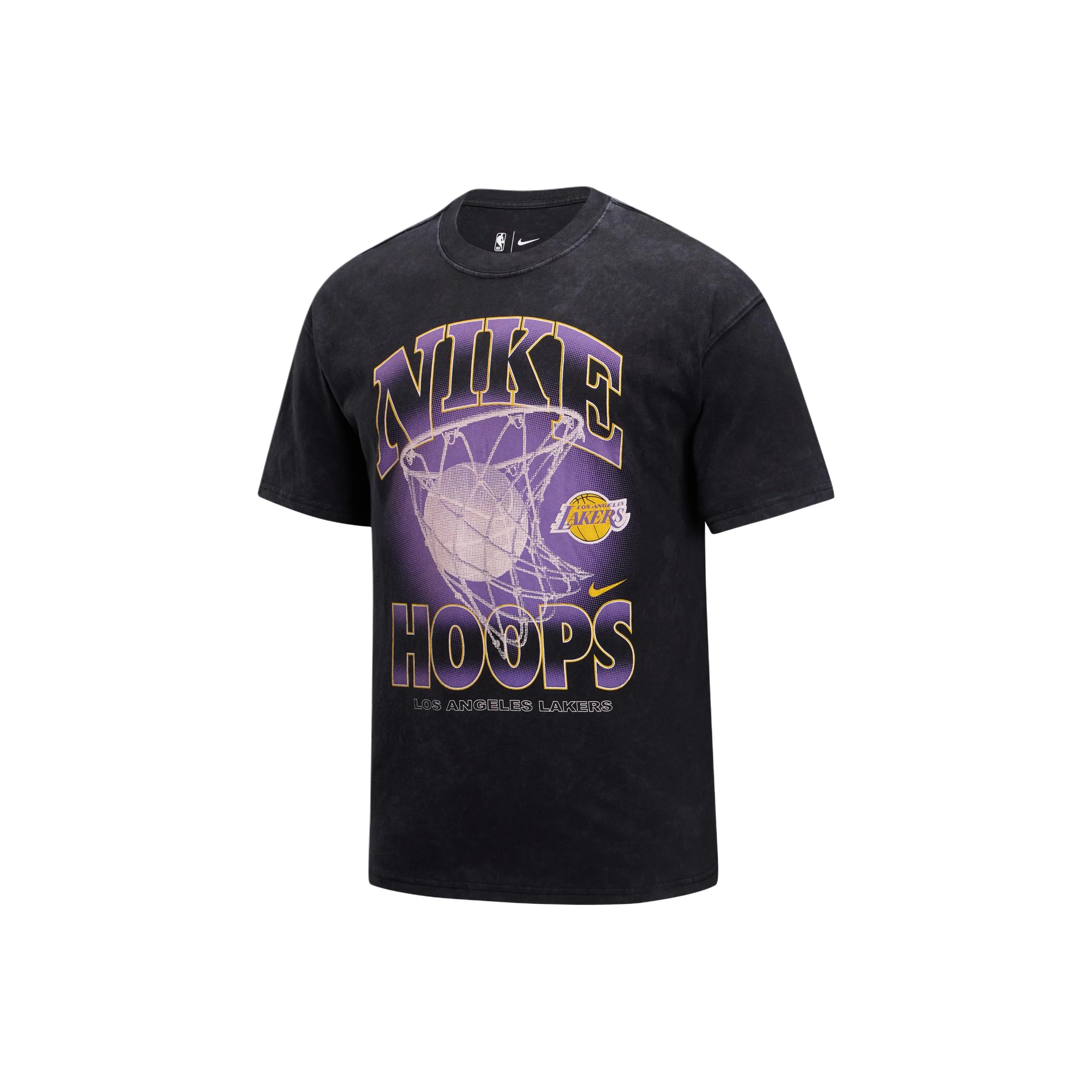 Nike x NBA Courtside Los Angeles Lakers T-Shirt Мужской Черный