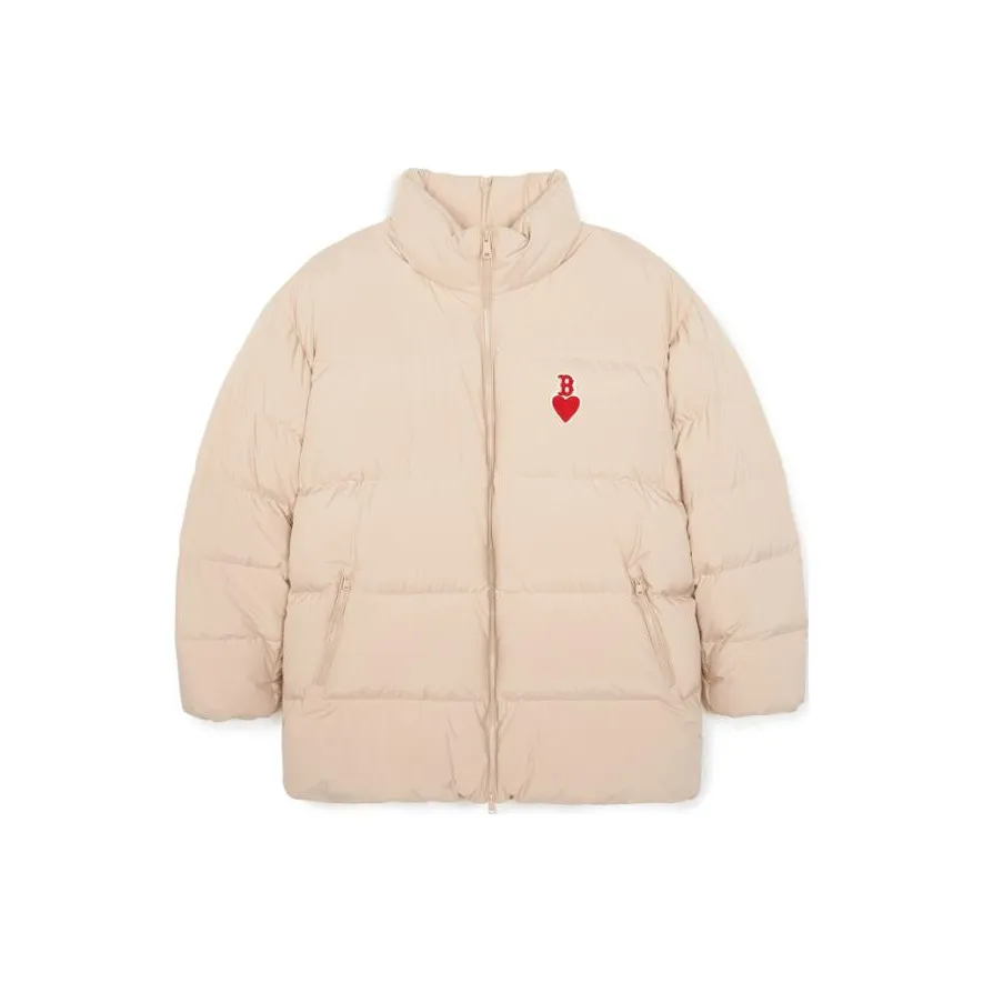 MLB HEART MID PADDING Jackets Unisex Pink