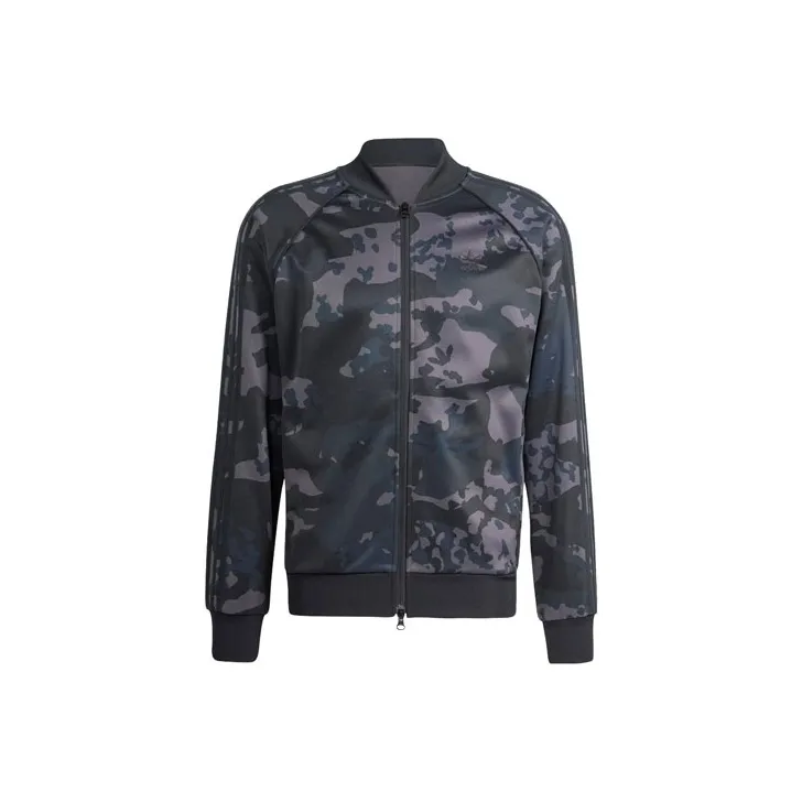 Adidas Originals CAMO SSTR TRACK TOP Куртки Пальто Мужской Черный