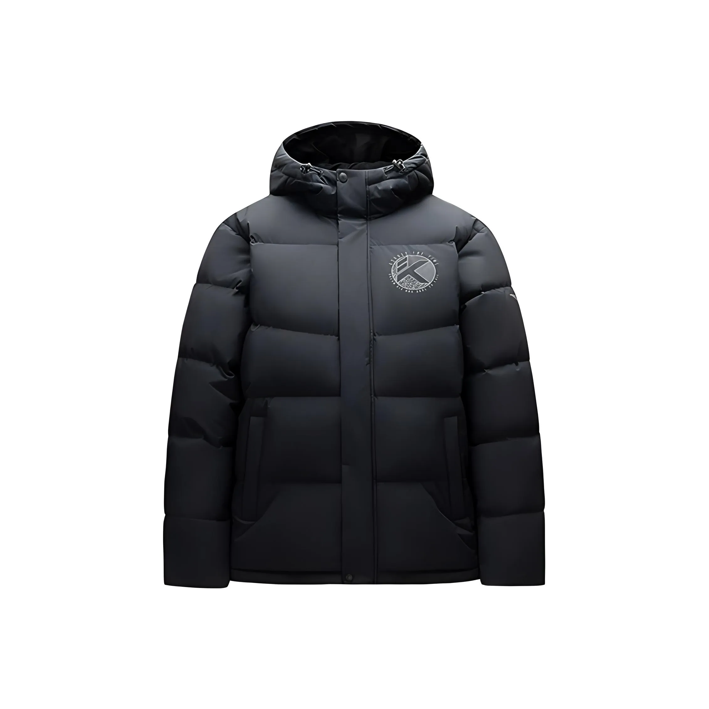 ANTA Basketball Collection Пуховик Мужской Основной Черный