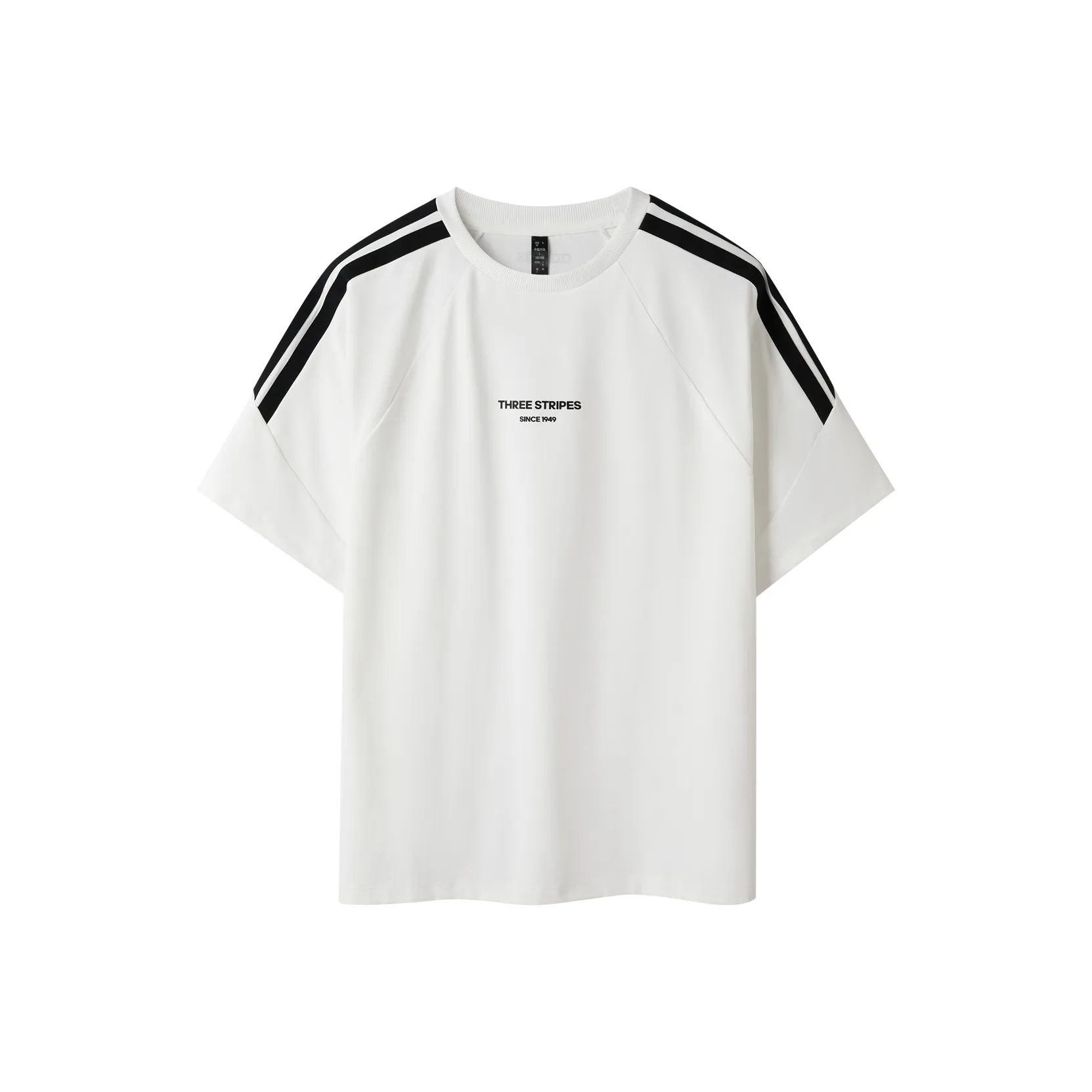 Adidas 3 Stripes T-Shirt Унисекс Белый