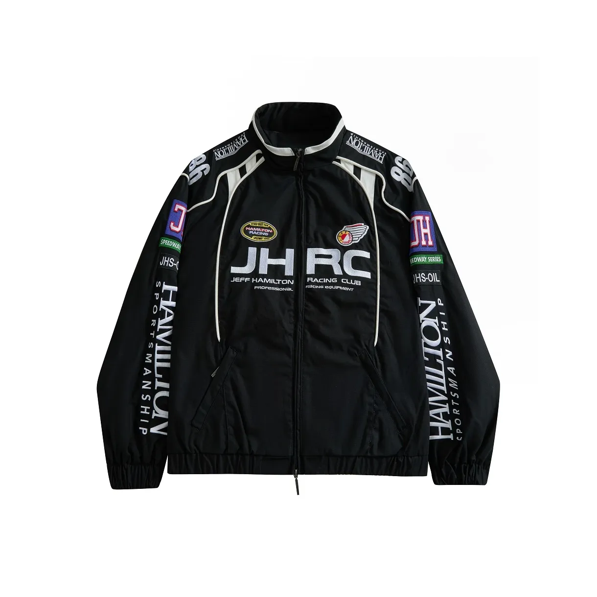 JEFF HAMILTON Хлопковый пуховик унисекс черного цвета