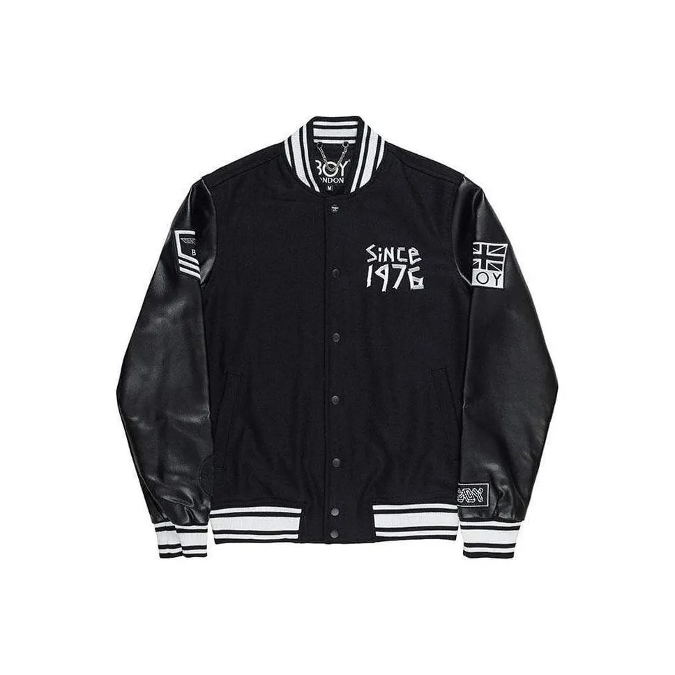 Boy London Baseball Jacket Unisex Black