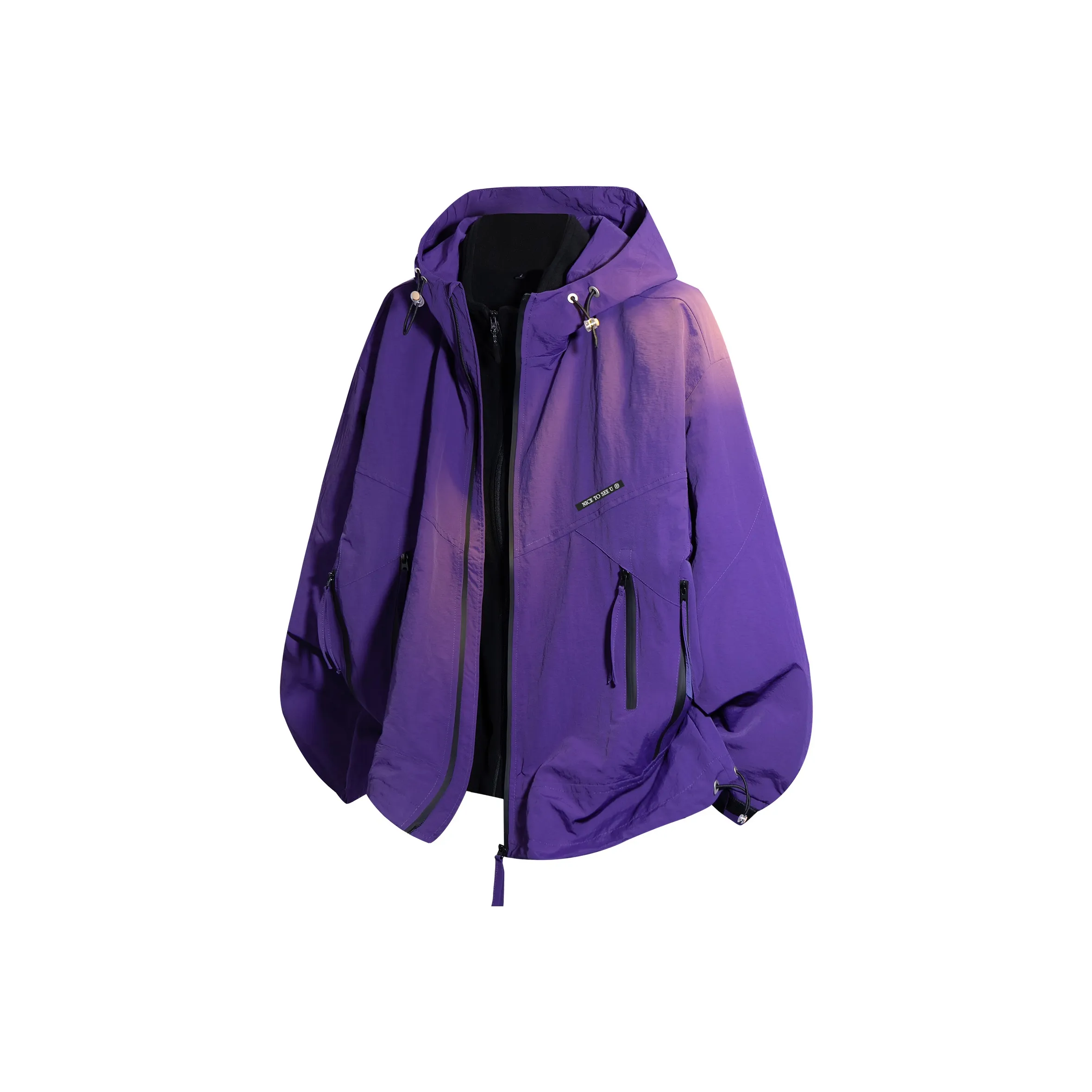 SNike LeBron 11 Kings Pride Mens Jackets Coats Unisex Purple