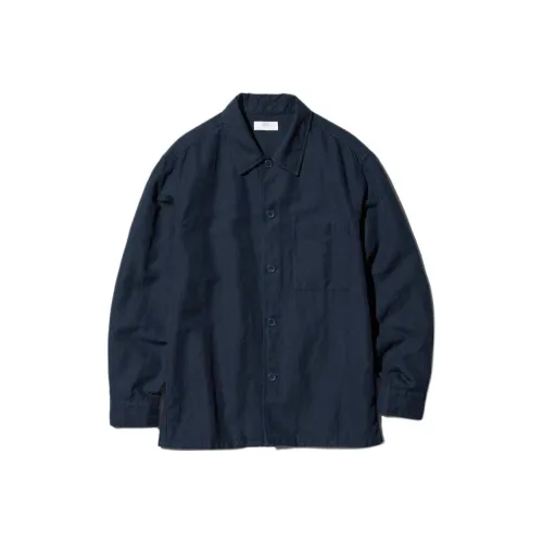 UNIQLO Темно-синие Мужские Куртки