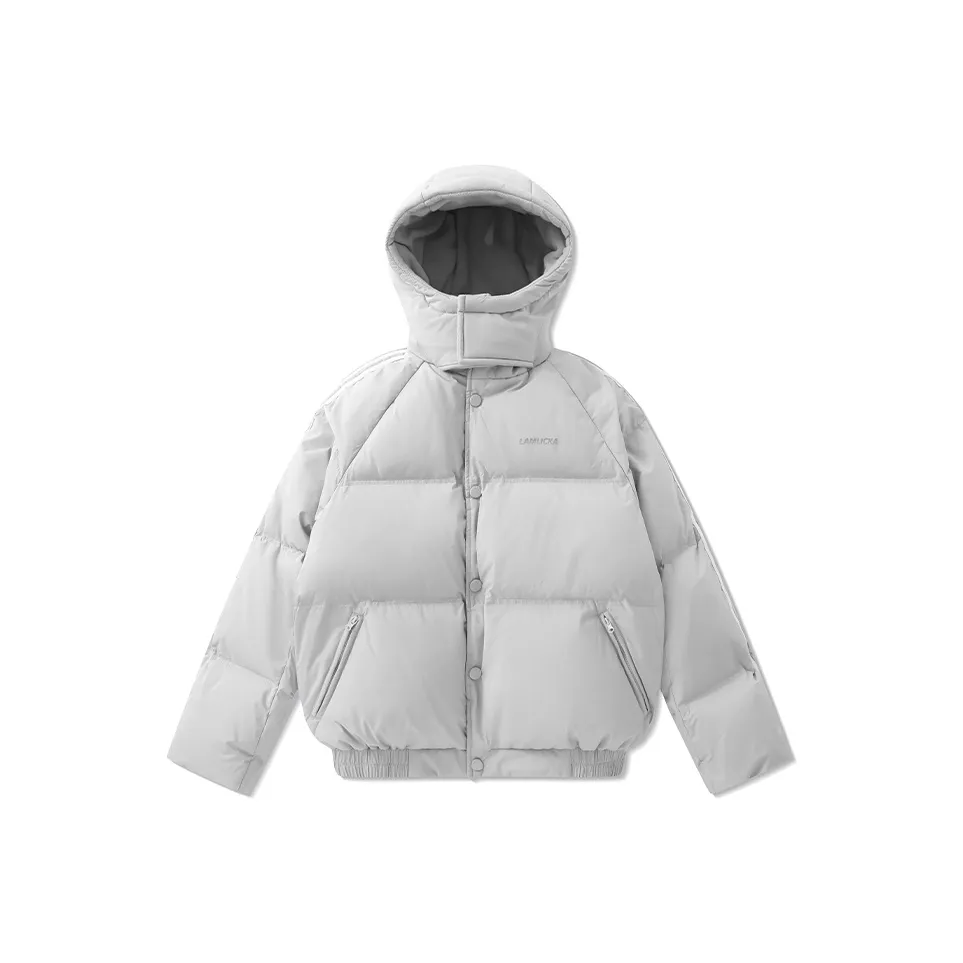 LAMLICKA Пуховик Унисекс Серый