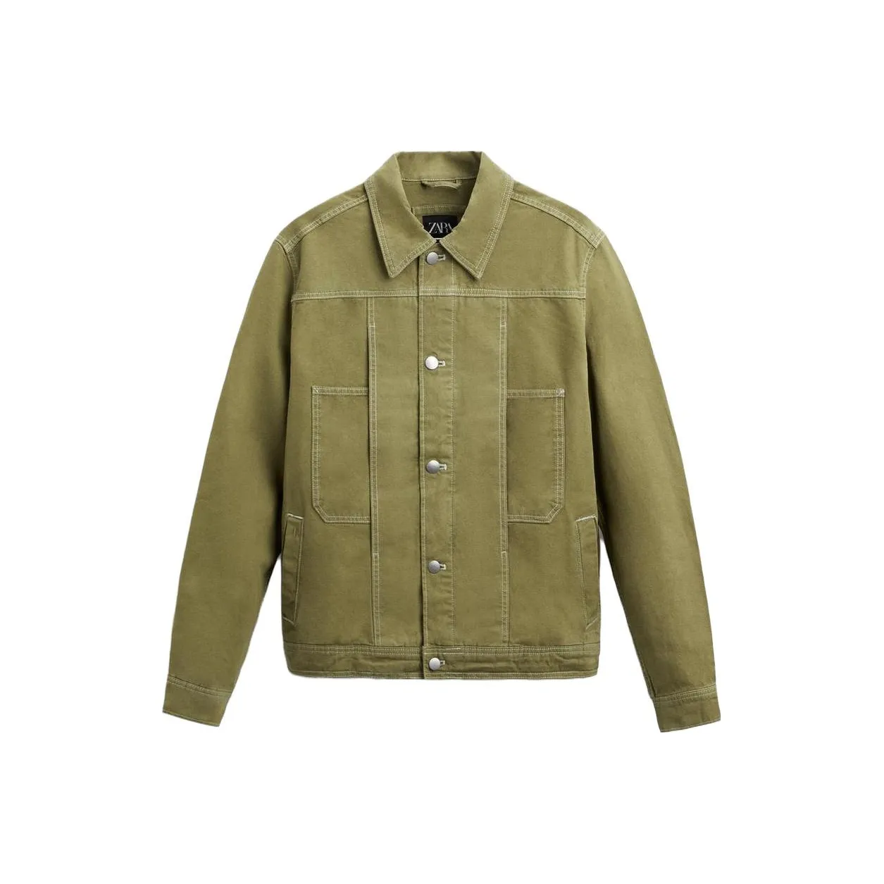 ZARA Jackets Men's Green