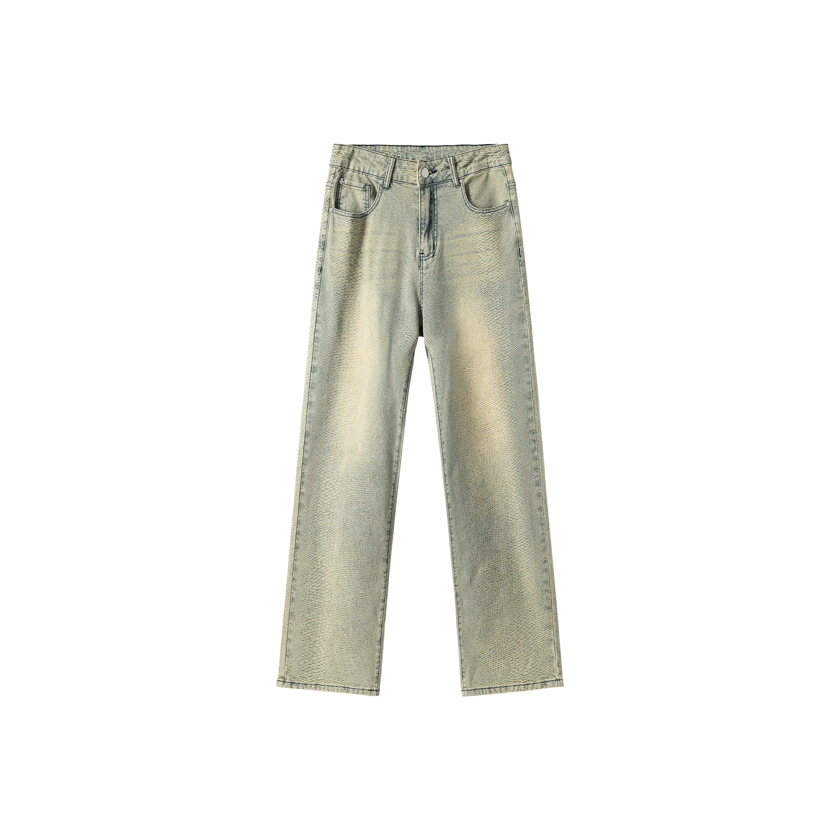 PILOTDRAGON Джинсы прямого кроя Унисекс