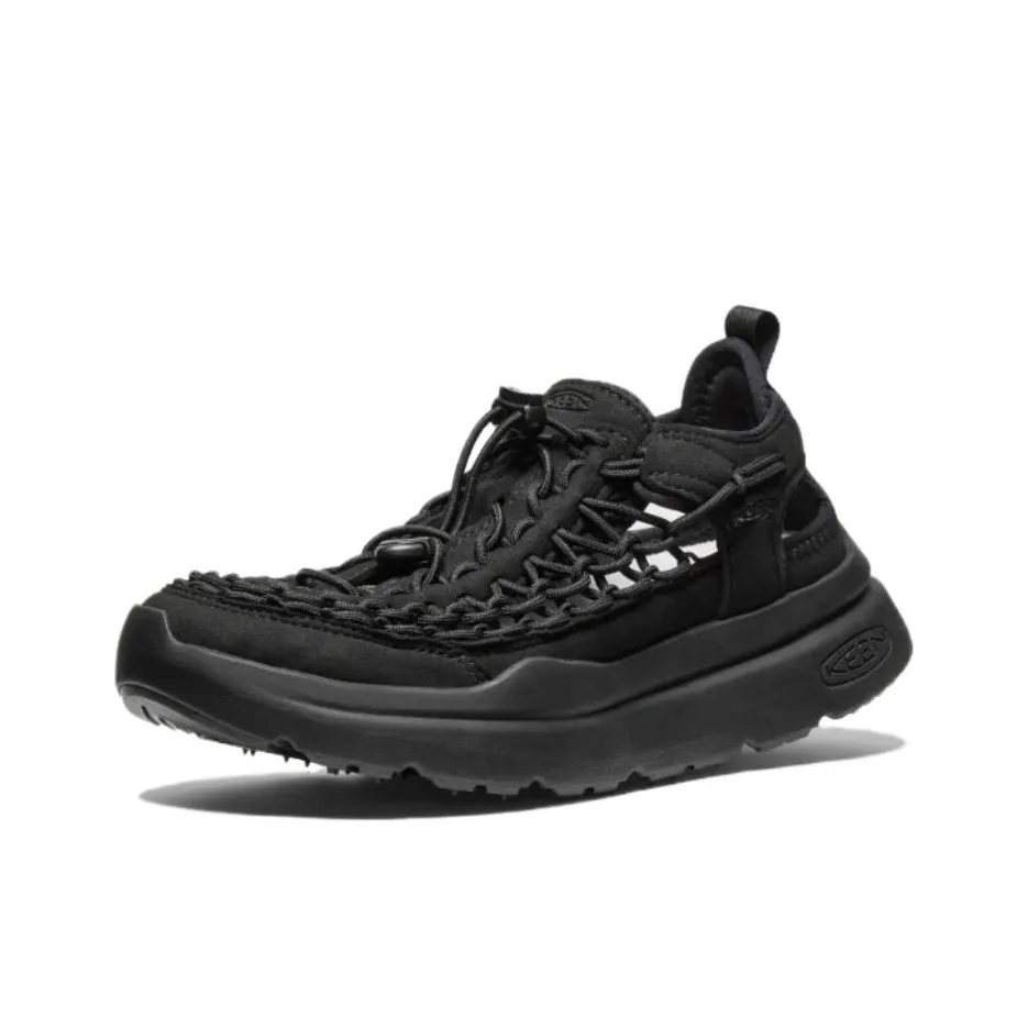 KEEN UNEEK WK Slip-Resistant Abrasion-Resistant Hiking Shoes Women's Black KEEN UNEEK WK Противоскользящие Устойчивые к истиранию Обувь для активного отдыха Женская Черная