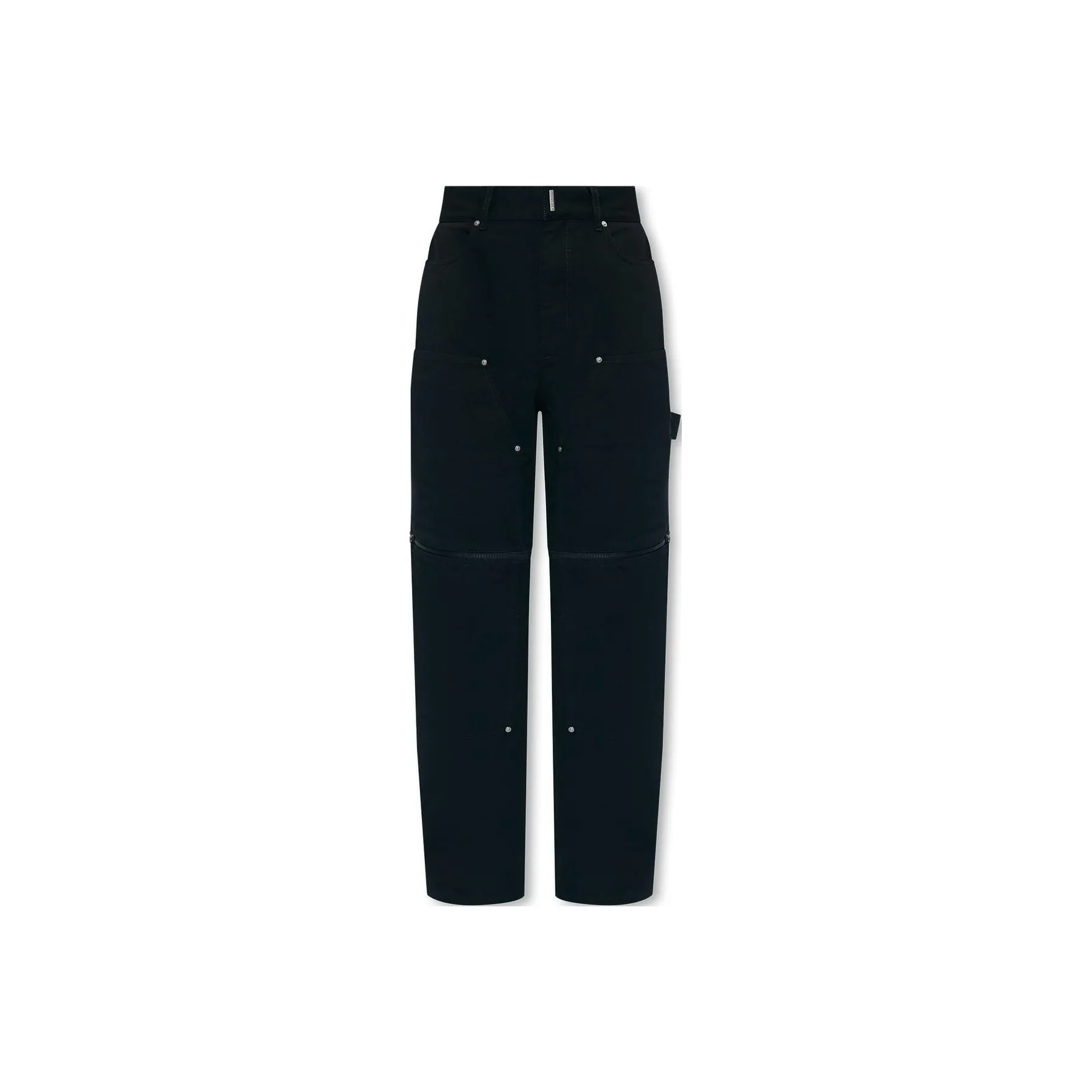 Givenchy High Rise Wide Leg Jeans