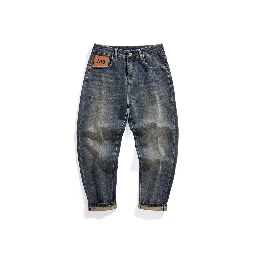 MindBridge Джинсы Унисекс Джинсовый Синий