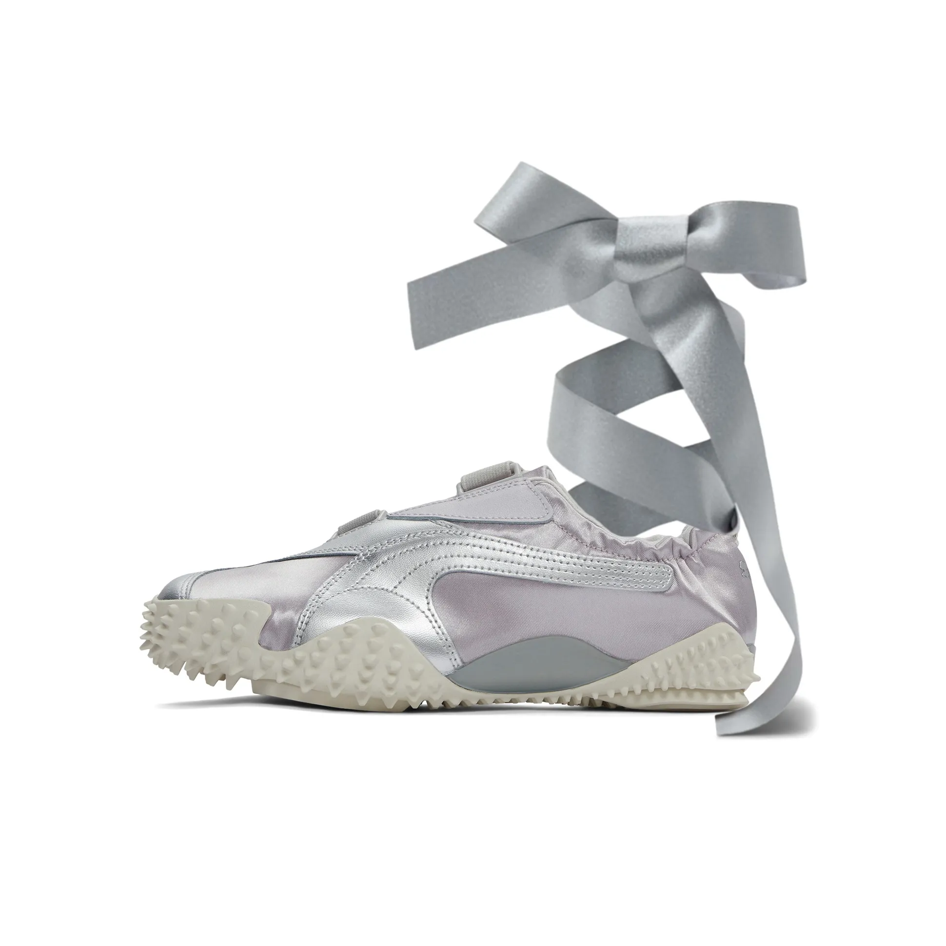 PUMA Mostro Low Топ Повседневная обувь Унисекс Серебряный