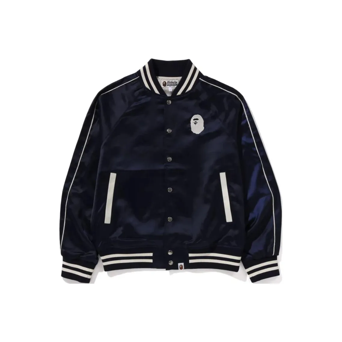 A BATHING APE A BATHING APE Nylon Varsity Jacket