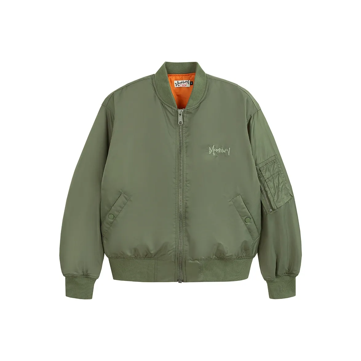 MOONWAV Бейсбольная куртка Пальто Унисекс