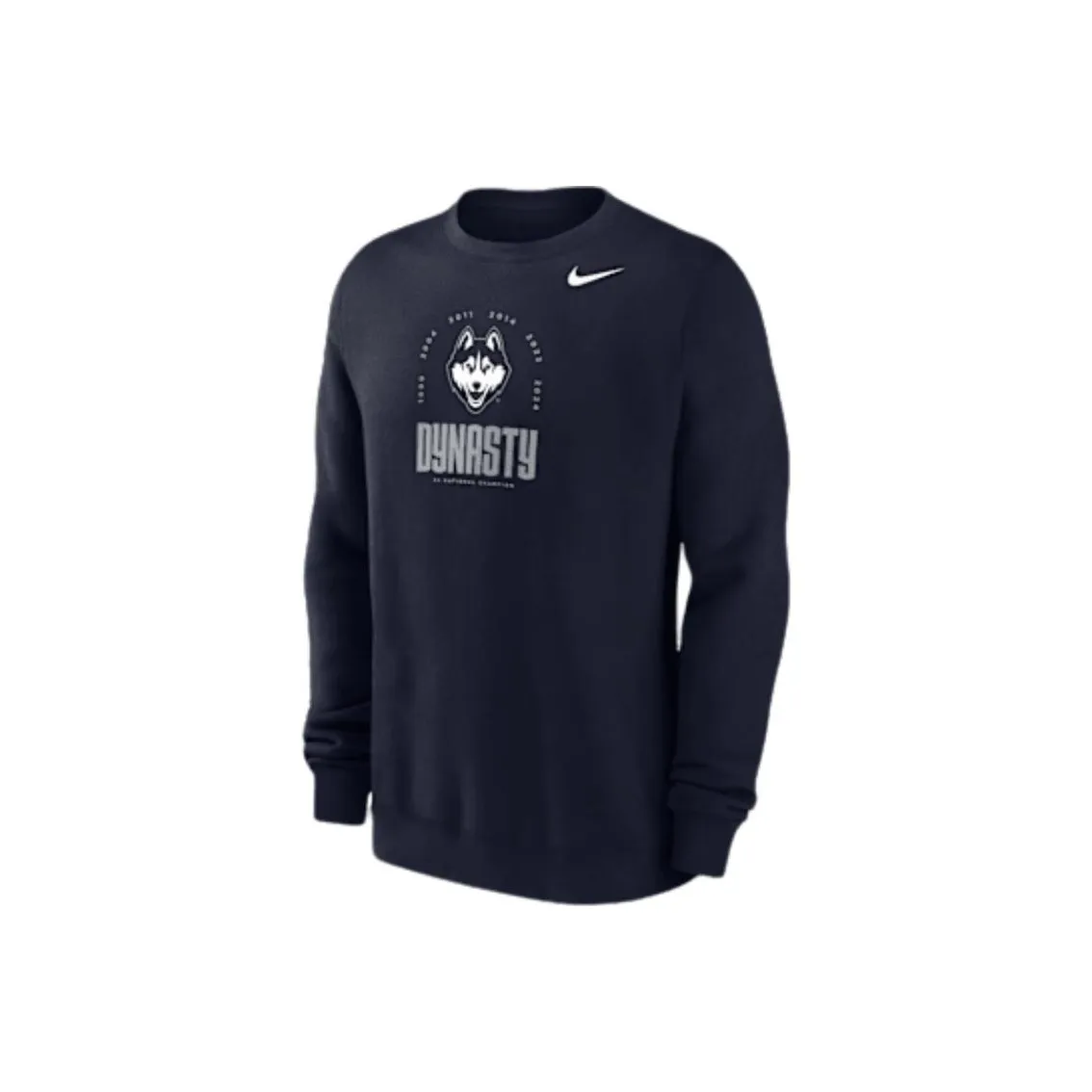 Nike UConn Club Men's Nike College Fleece Crew Neck Sweatshirt