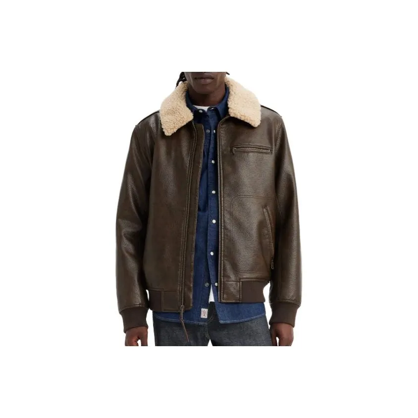 Levis Jackets Men Brown