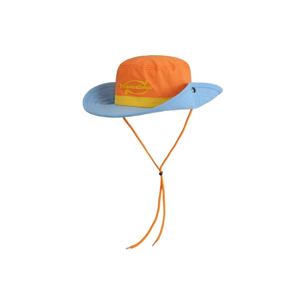FREE RABBITⅡ Summer Sun Protection Drawstring Large Brim Mountaineering Cap Bucket Hats Unisex