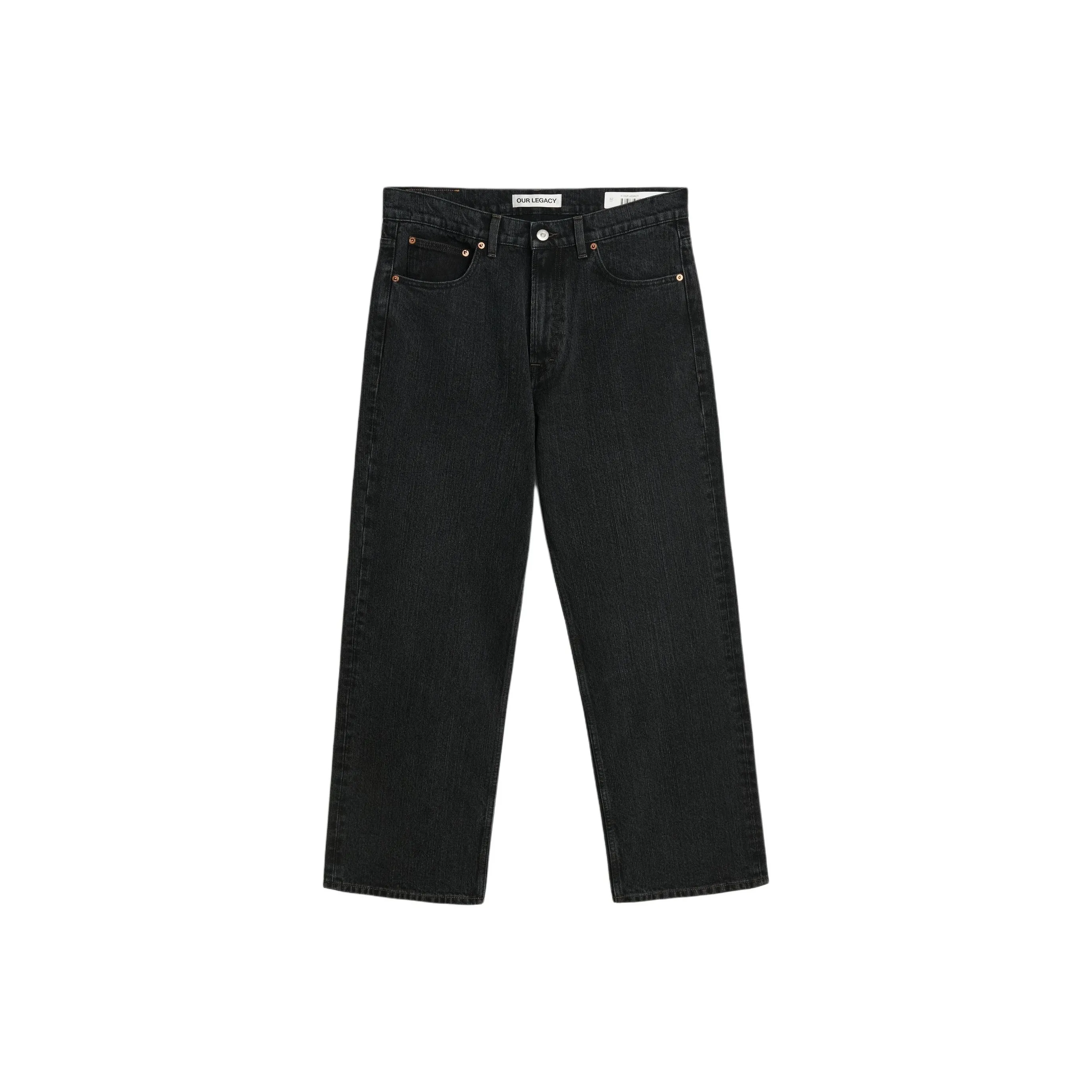 OUR LEGACY Jeans Men Black