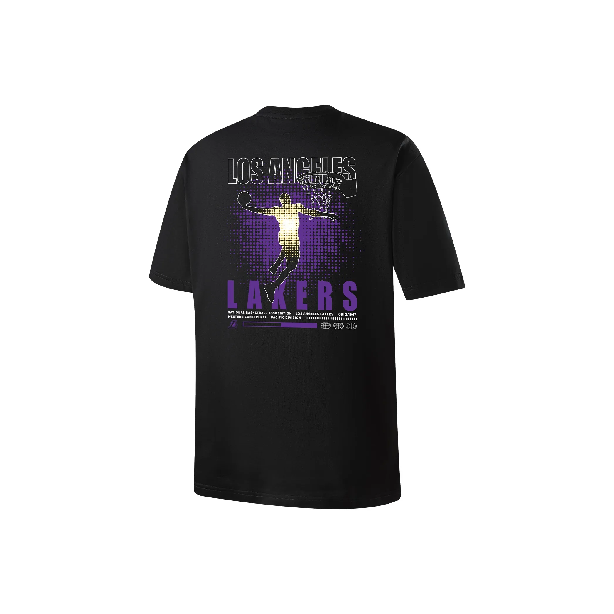 NBA Los Angeles Lakers Команда Culture Collection T-Shirt Унисекс Черный