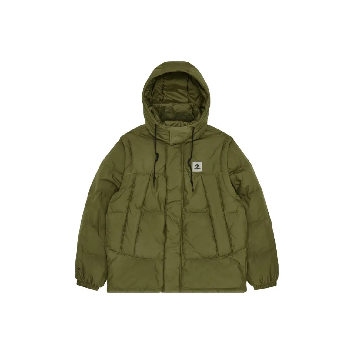 Конверс Зеленый Мужская Куртка