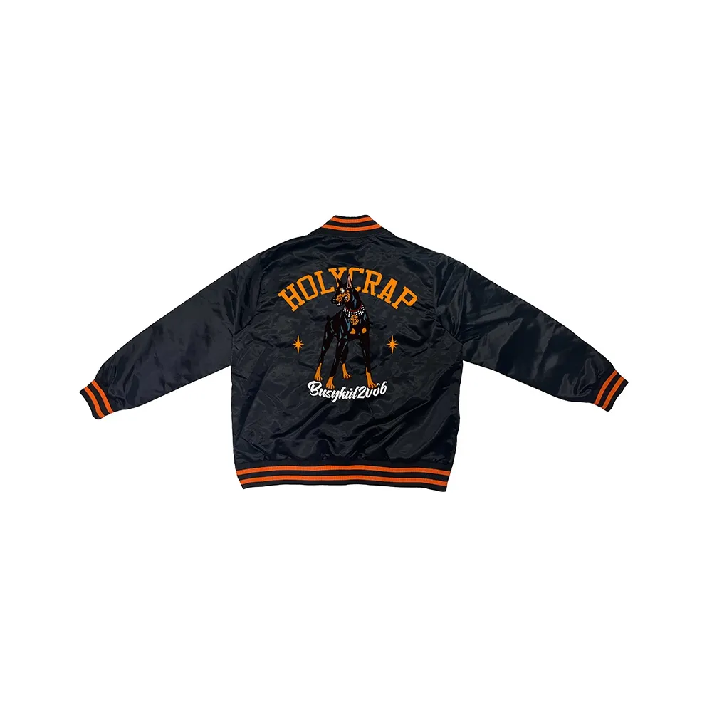 Holycrap Baseball treffen jacket Men's Black