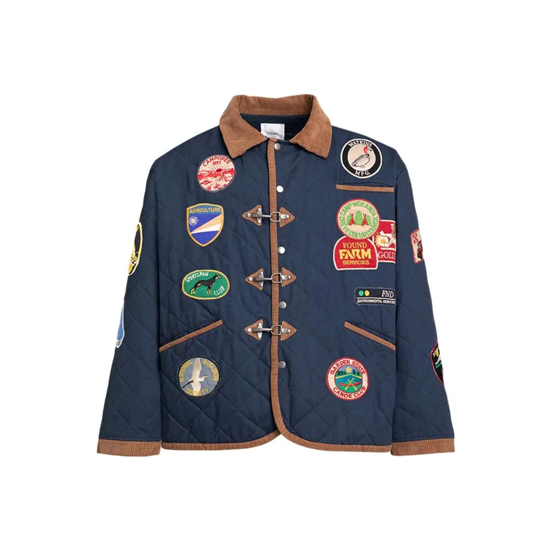 Profound Темно-синий Синий Мужской Пуховик (Пуф)