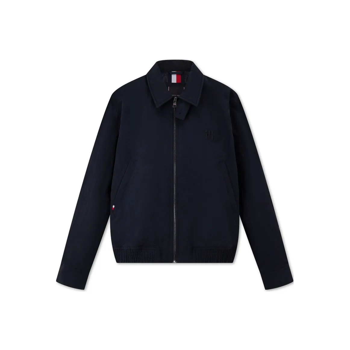 tommy Durable Hilfiger Canvas vetersneakers in wit