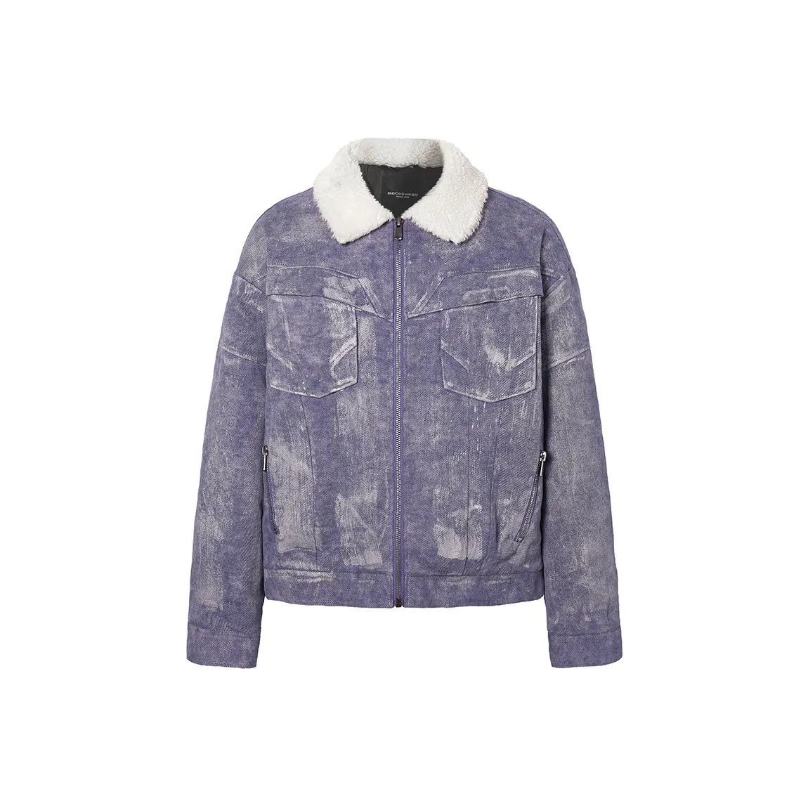 ROCAWEAR Куртки Пальто Унисекс Фиолетовый