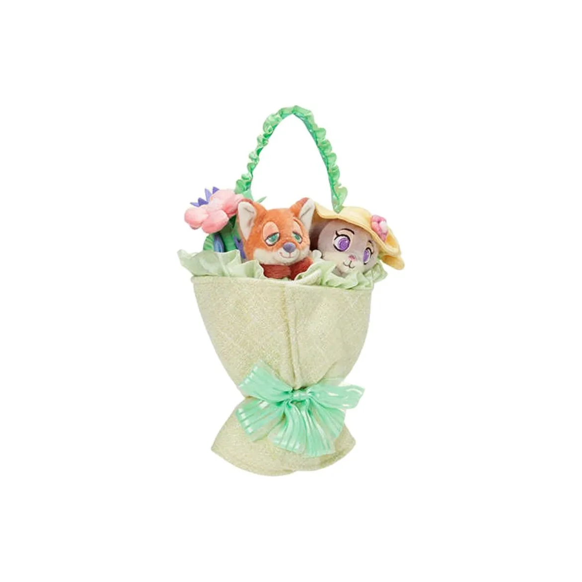 Disney x DISNEYLAND 2025 Весенняя коллекция Zootopia Букет Украшение Кукла Плюшевая Подвеска 28 см Высокая Шанхай Дисней