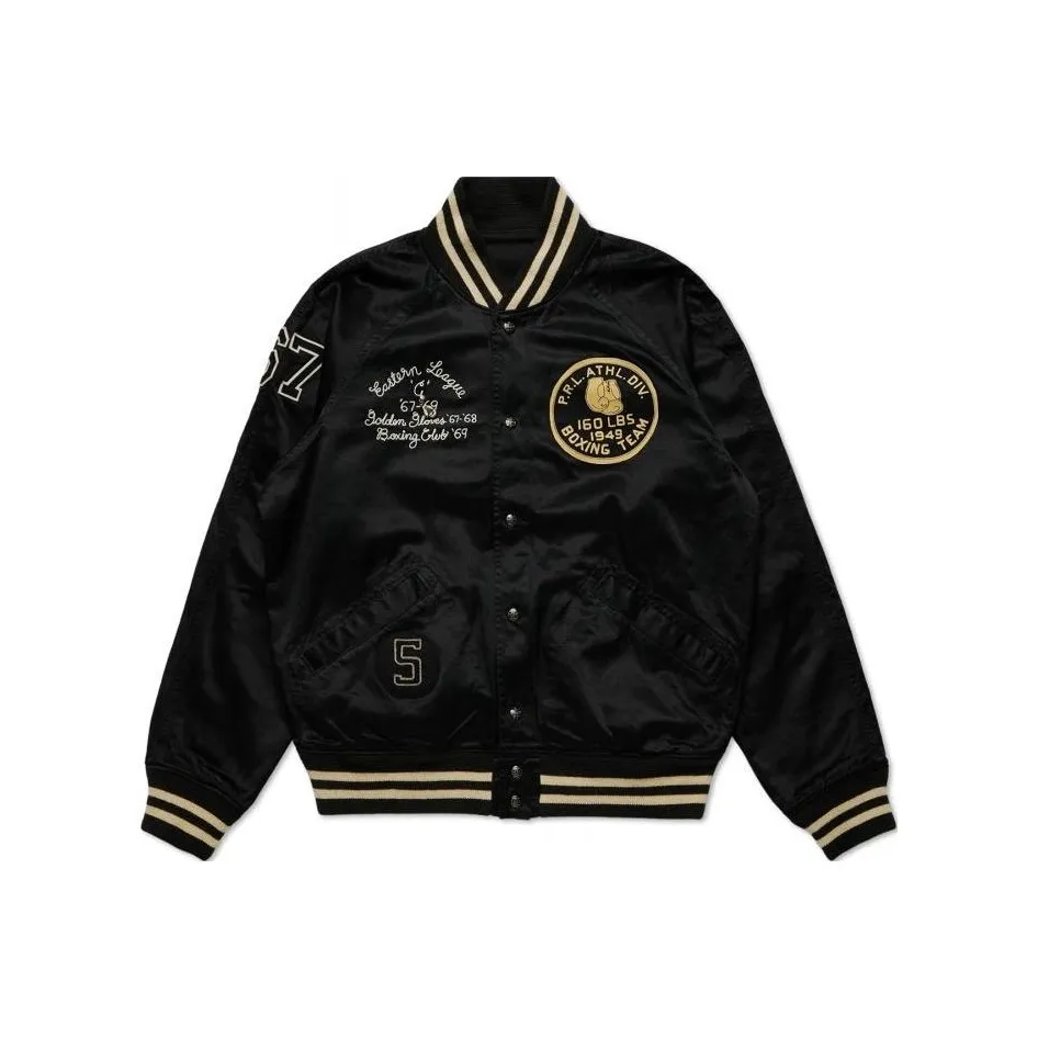 Polo Ralph Lauren Baseball Jacket Men's Black