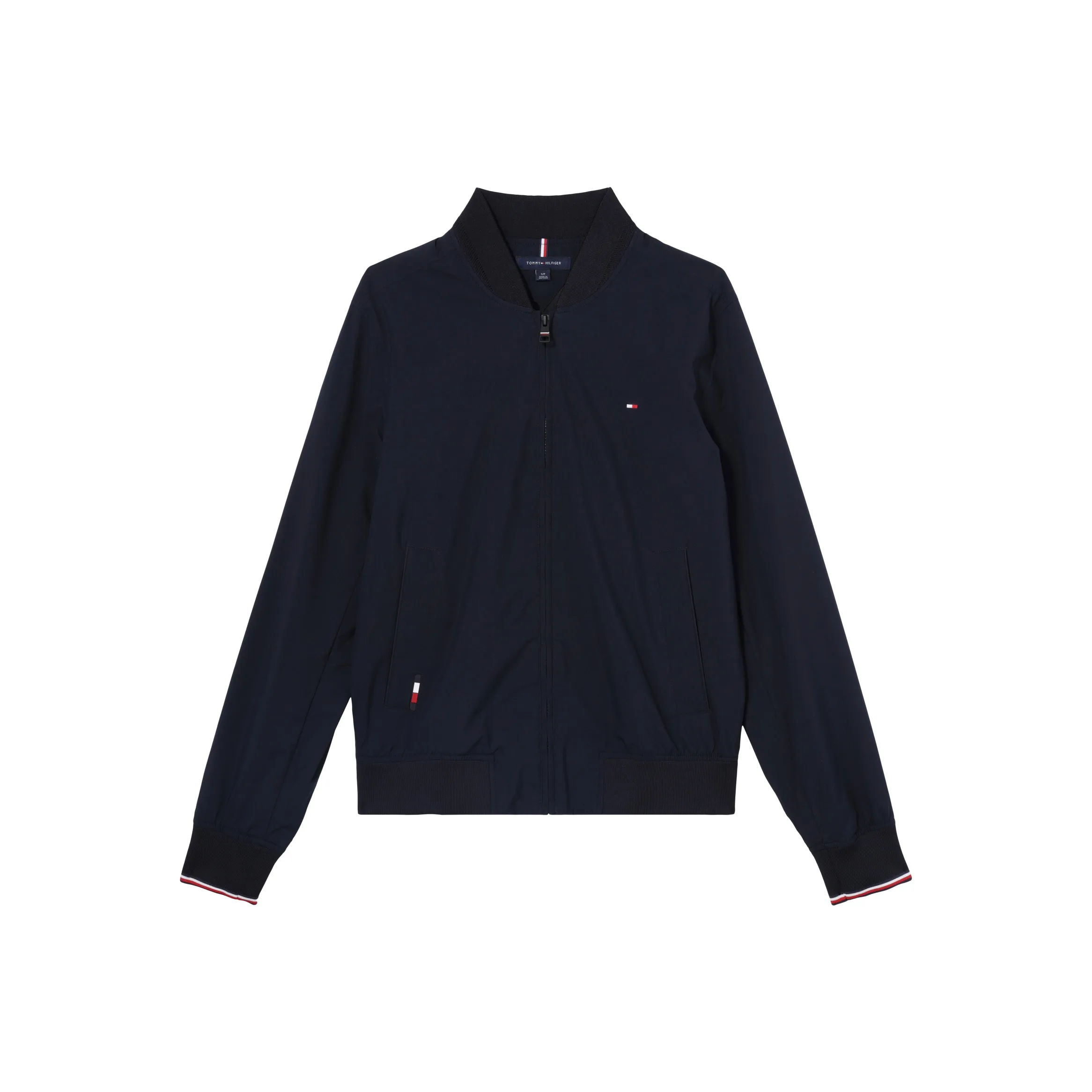 Tommy Hilfiger FW23 Легкий бомбер Куртка Куртки и Пальто Мужской Синий