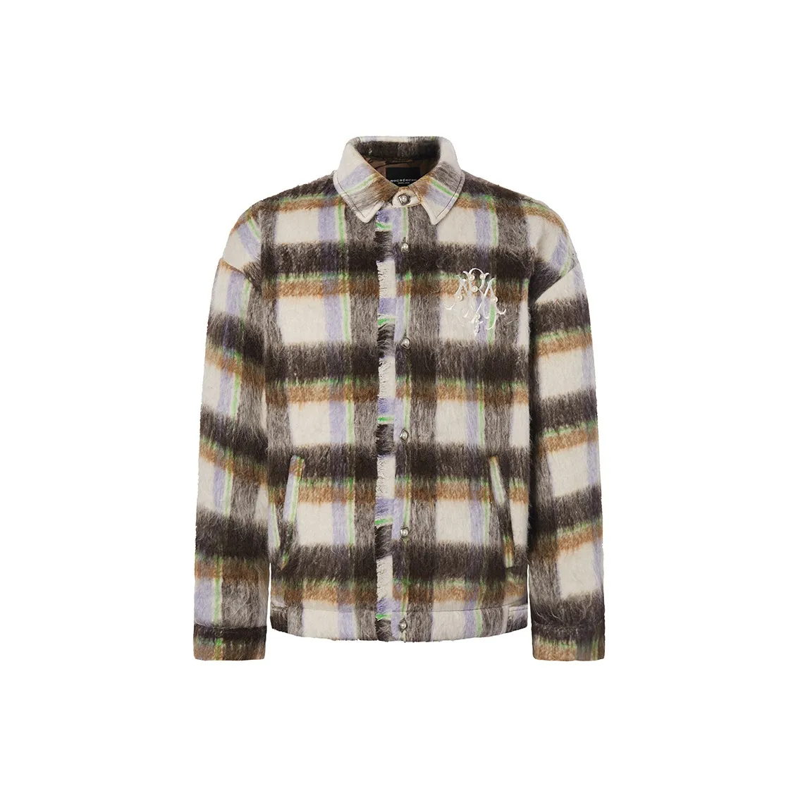 ROCAWEAR Пуховая куртка Пальто Унисекс Кофе Фиолетовый