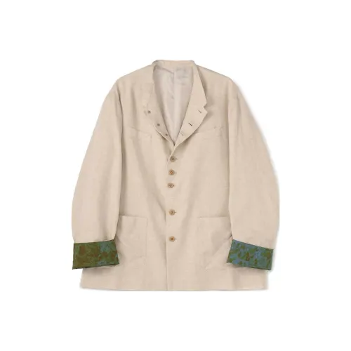 Yohji Yamamoto Бежевые Мужские Куртки