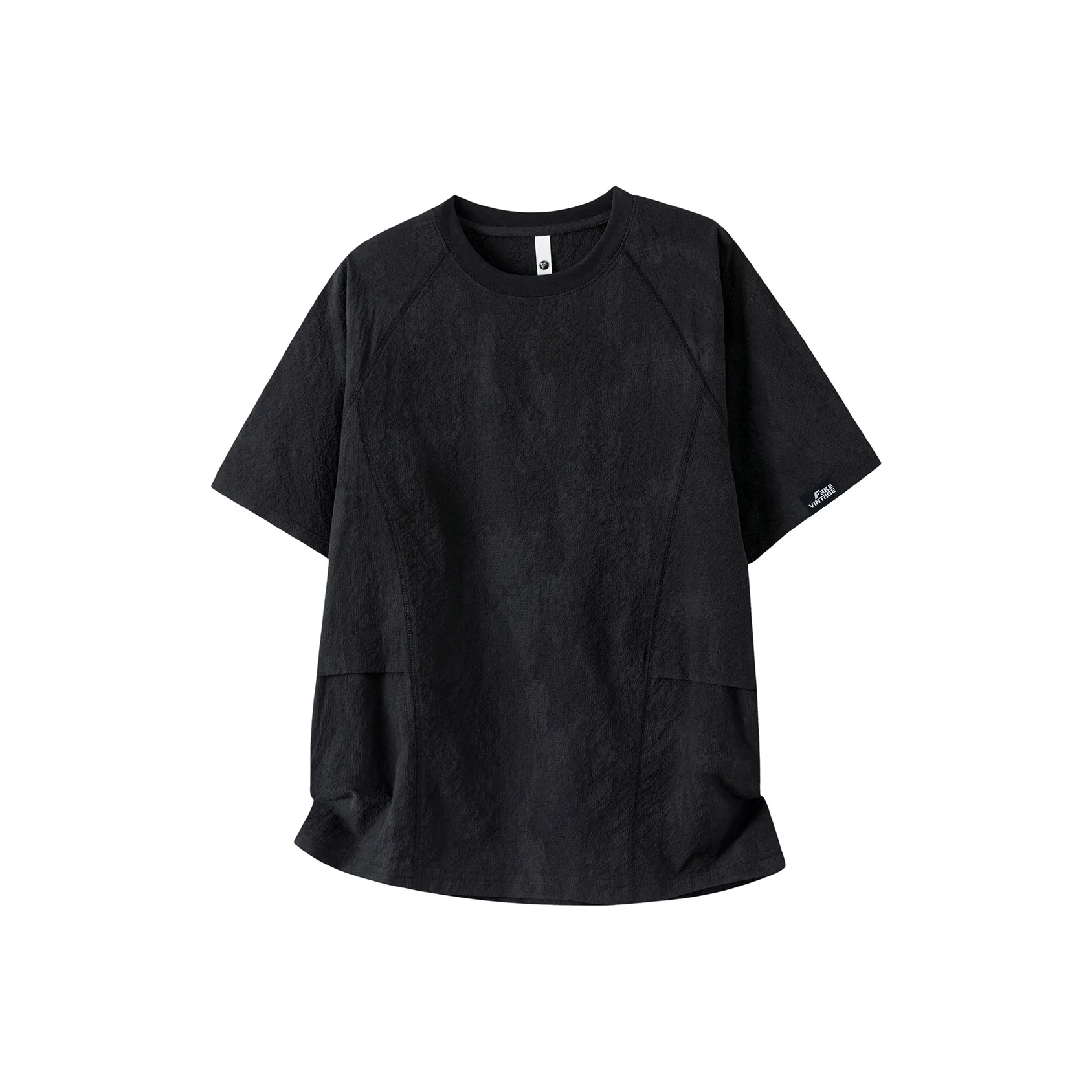 FAKE VINTAGE T-Shirt Унисекс Черный