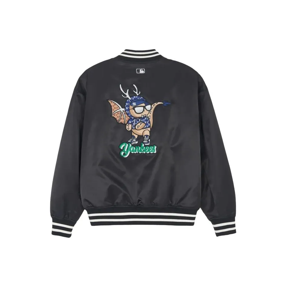 MLB SS24 Jackets Coats Spring And Autumn Unisex Black