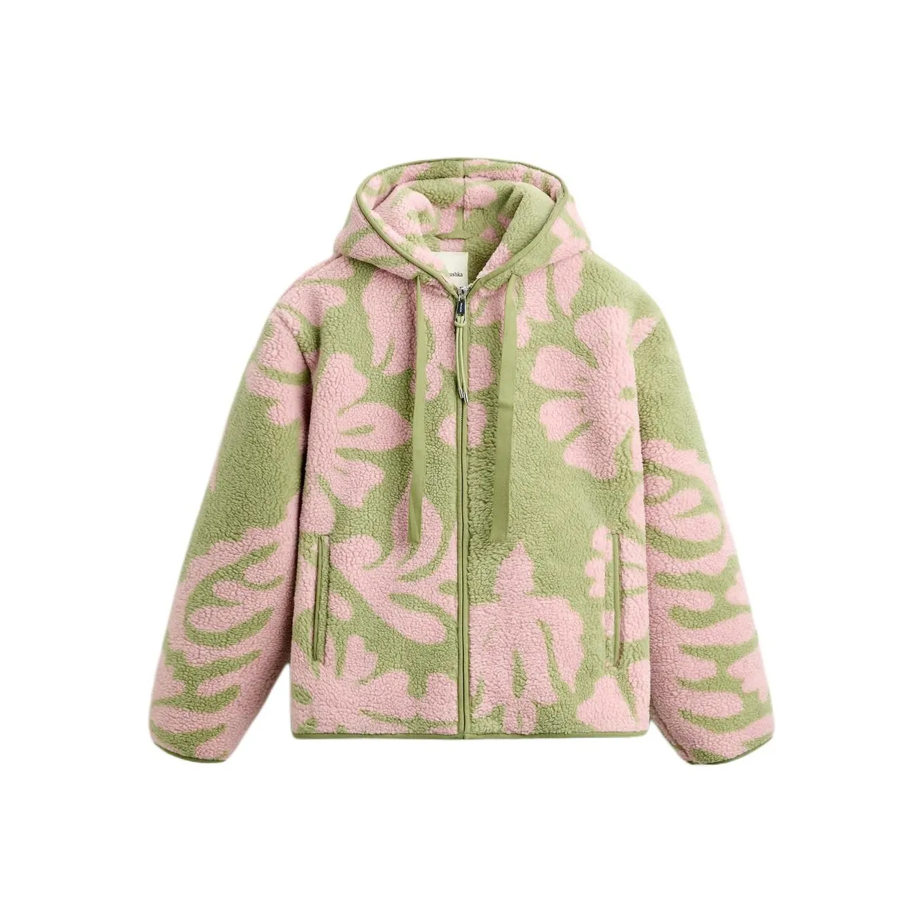 Nanushka X ZARA Nanushka Collaboration Velvet Jackets Men's Green
