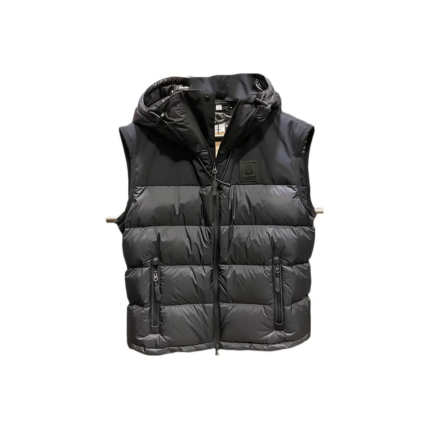 Burberry Sleeveless Down Vest Men's Black