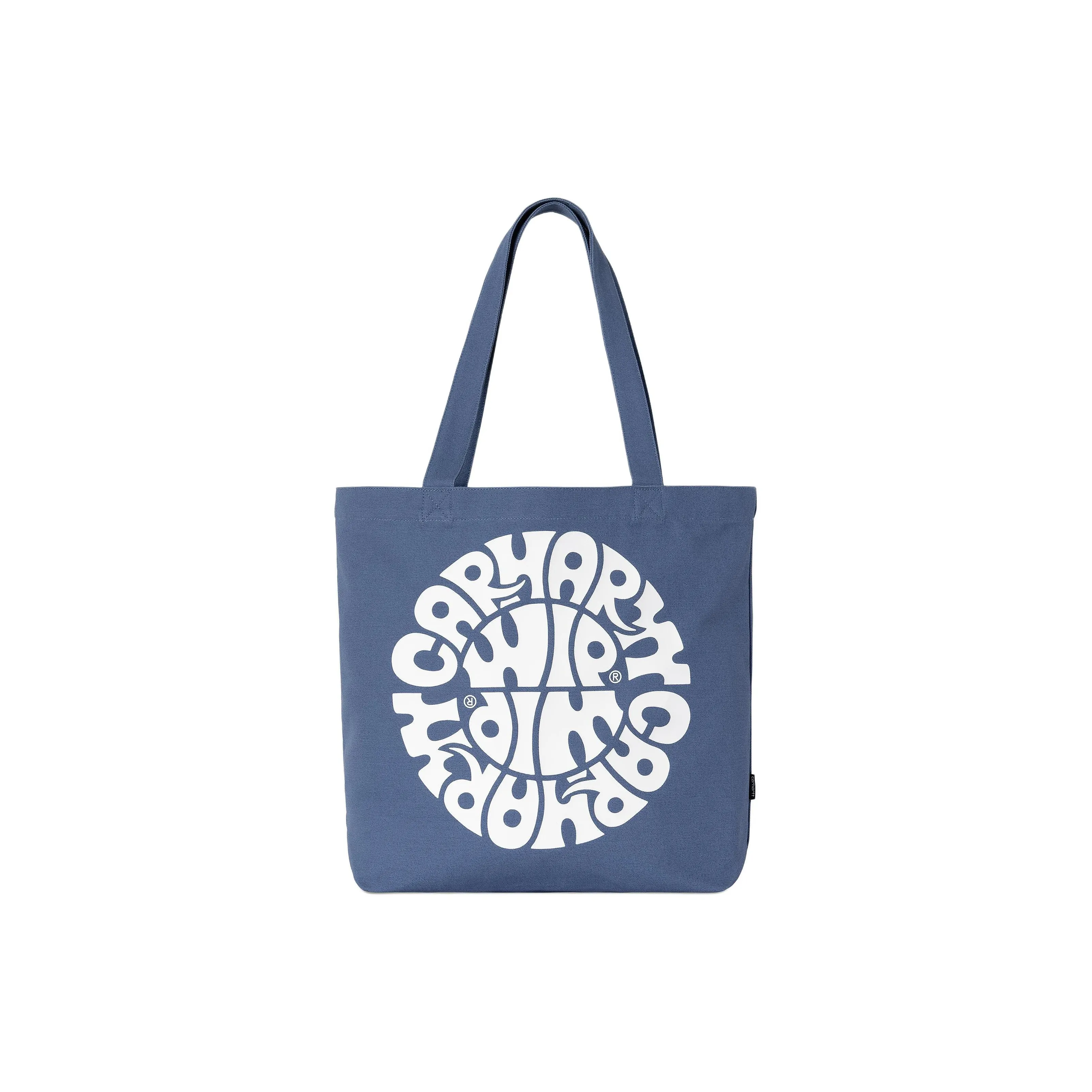 Carhartt WIP Cotton Tote Bag, Shopping Bag, Shoulder Bag Unisex Blue