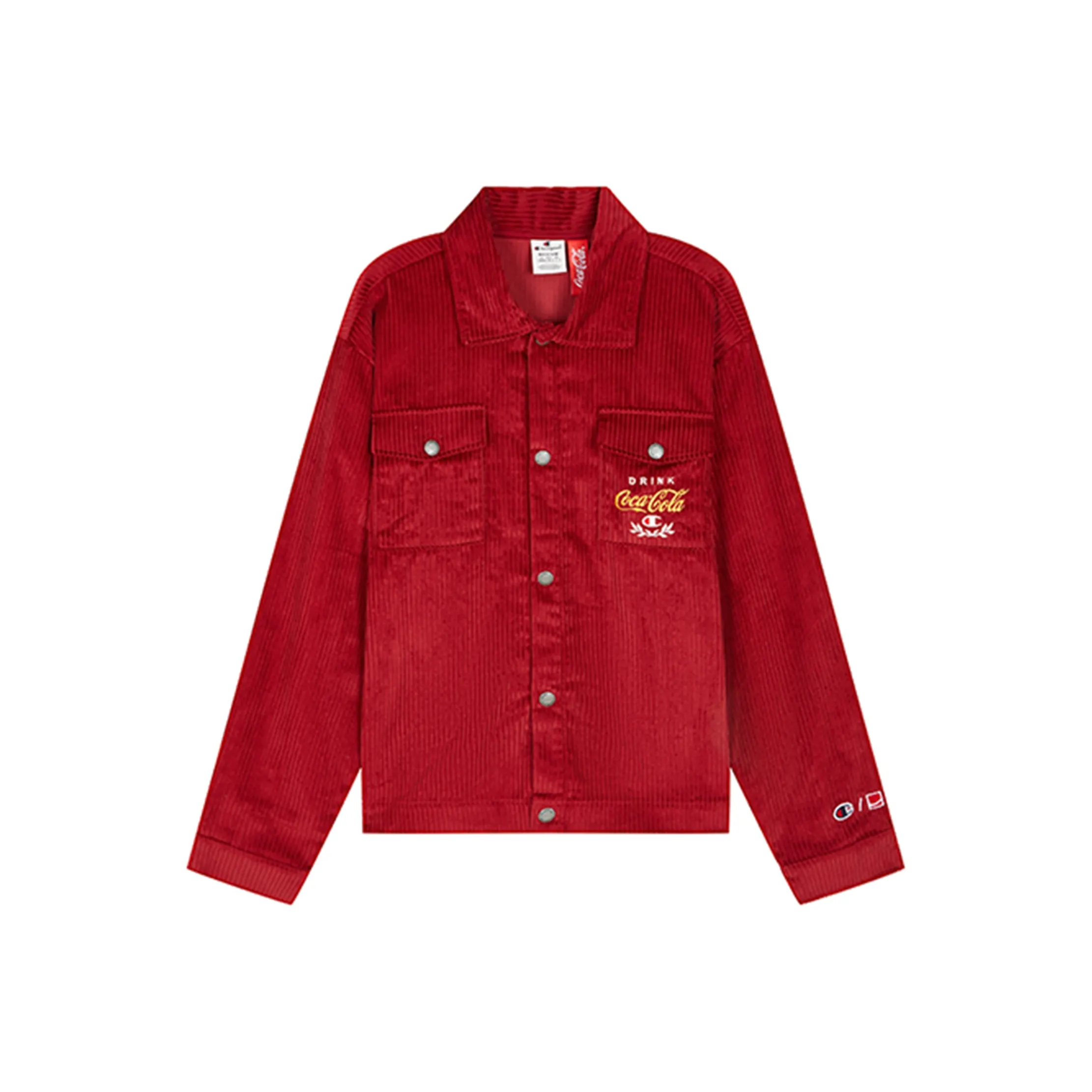 Champion x Coca Cola Куртка Версия для США Унисекс Красный