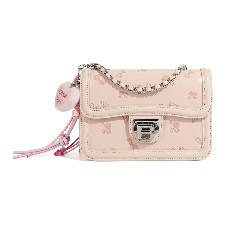 Барби ПУ (полиуретан) Сумка через плечо Женская Многоцветная