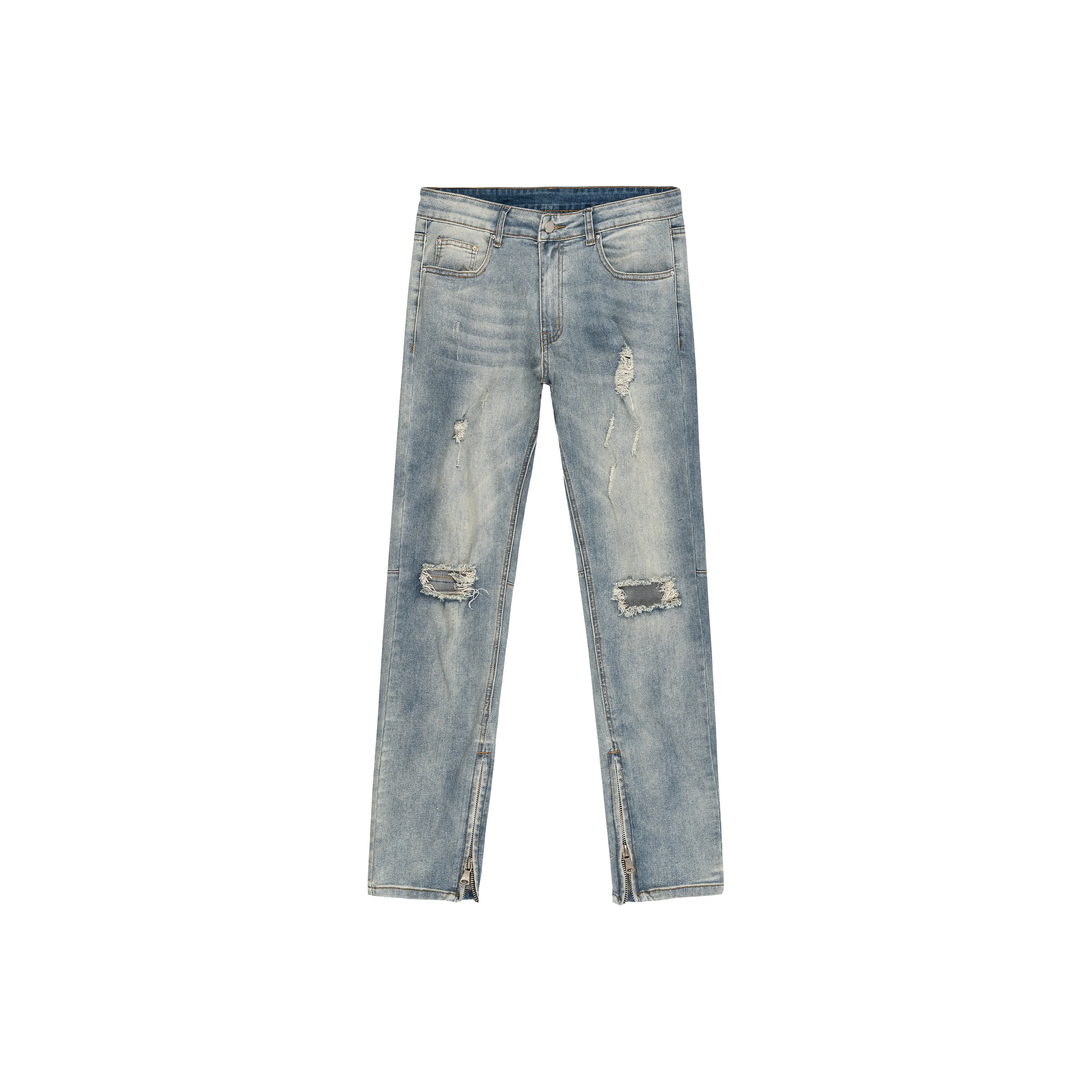 XINYINSU Slim Fit Jeans Unisex Blue