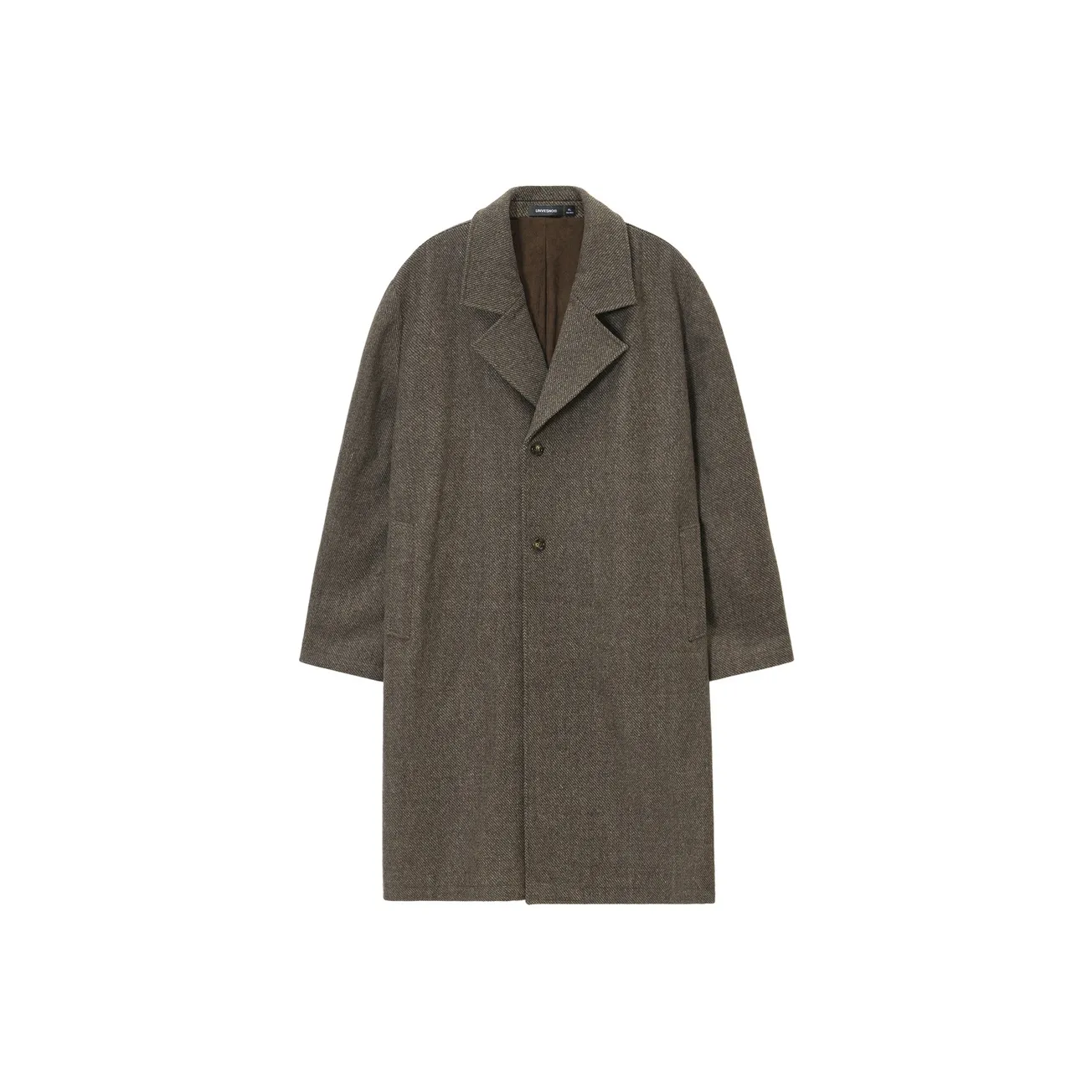 UNVESNO Янтарный Коричневый Унисекс Пальто