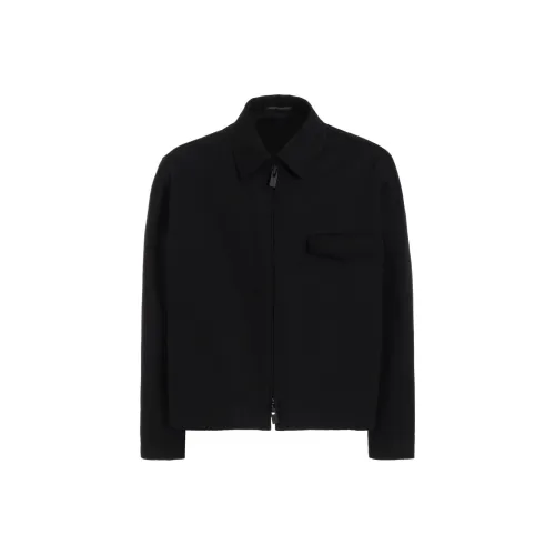 Yohji Yamamoto Черная Мужская Куртка