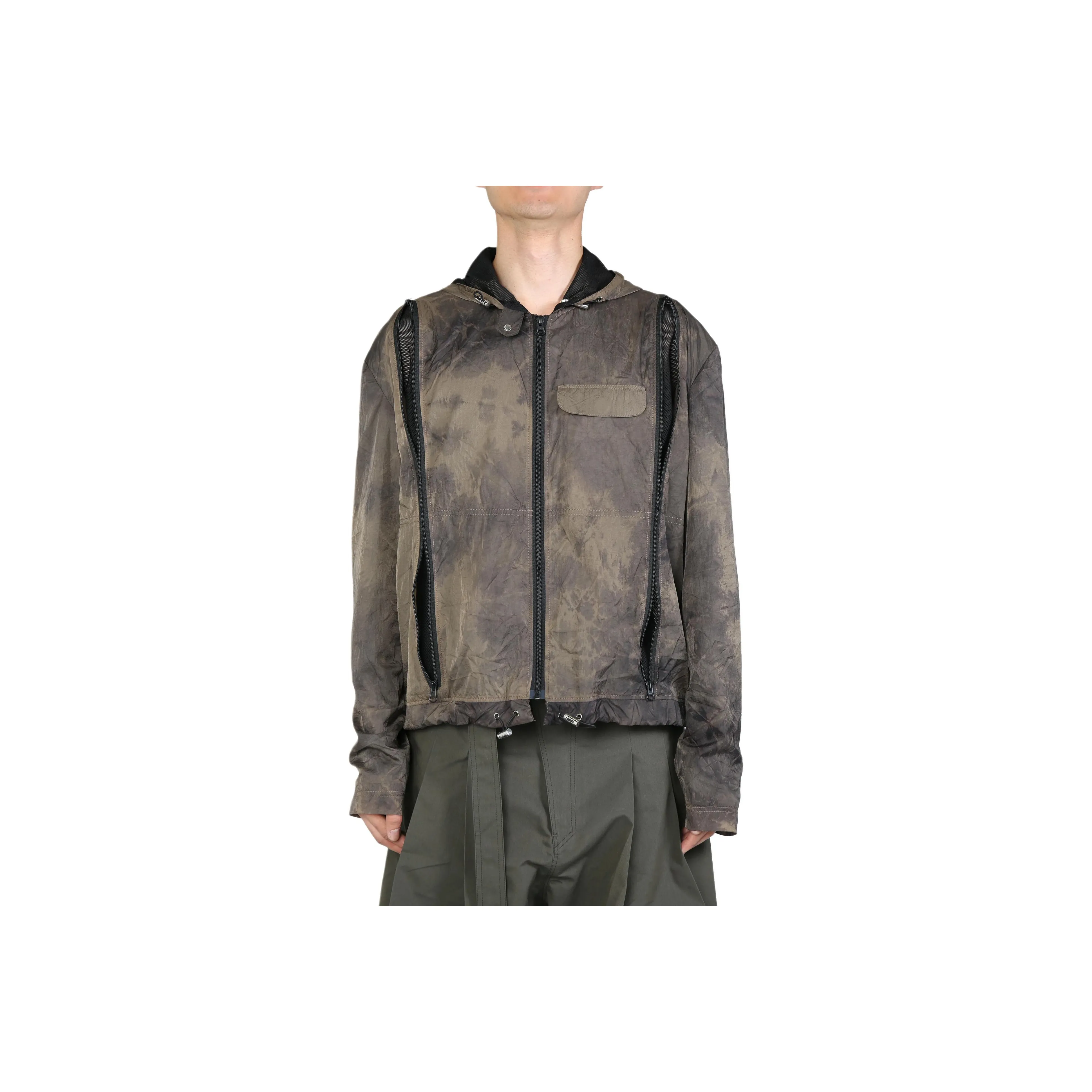 FFFPOSTALSERVICE Tie dye Pattern Windbreaker