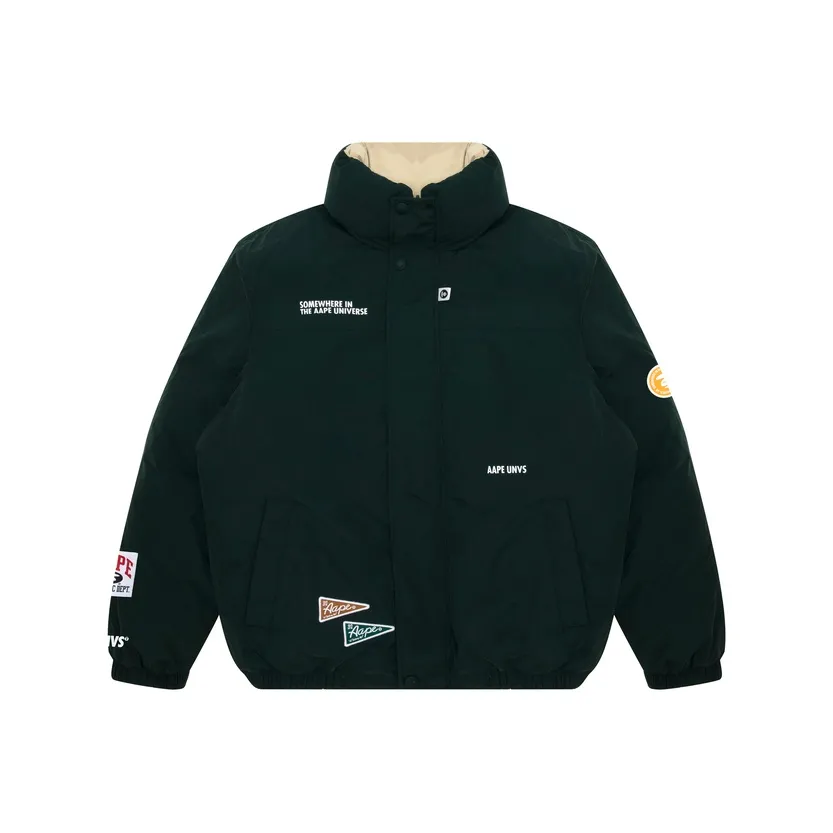 Aape By *A Bathing APE® Funnel neck Reversible Jacket