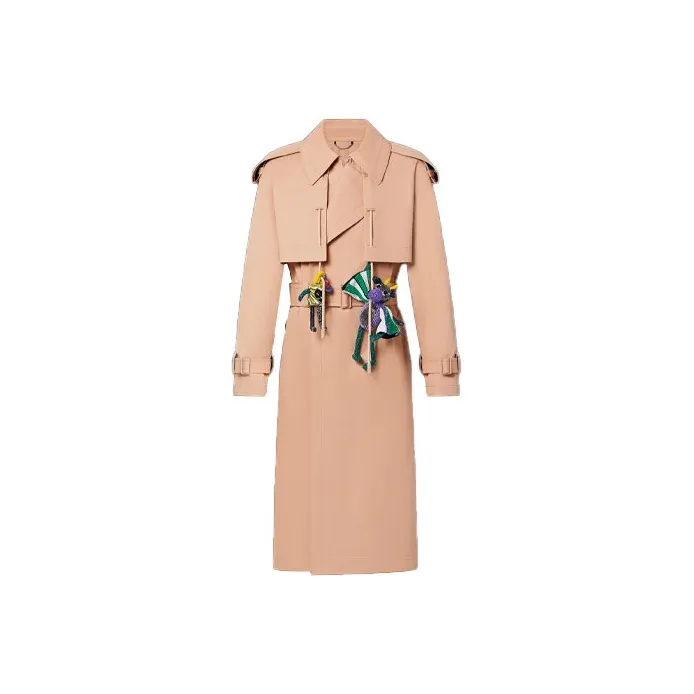 LOUIS VUITTON Trench Coat Men's Camel